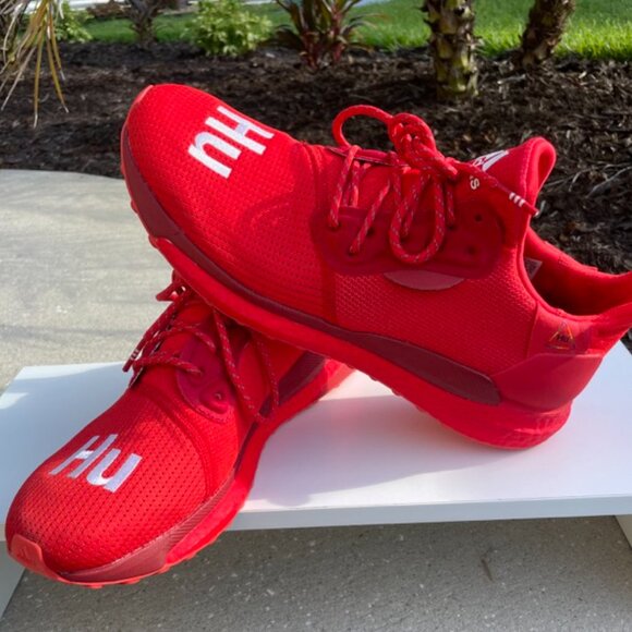 Pharrell x adidas Solar Hu Glide 'Power Red' - Picture 2 of 3